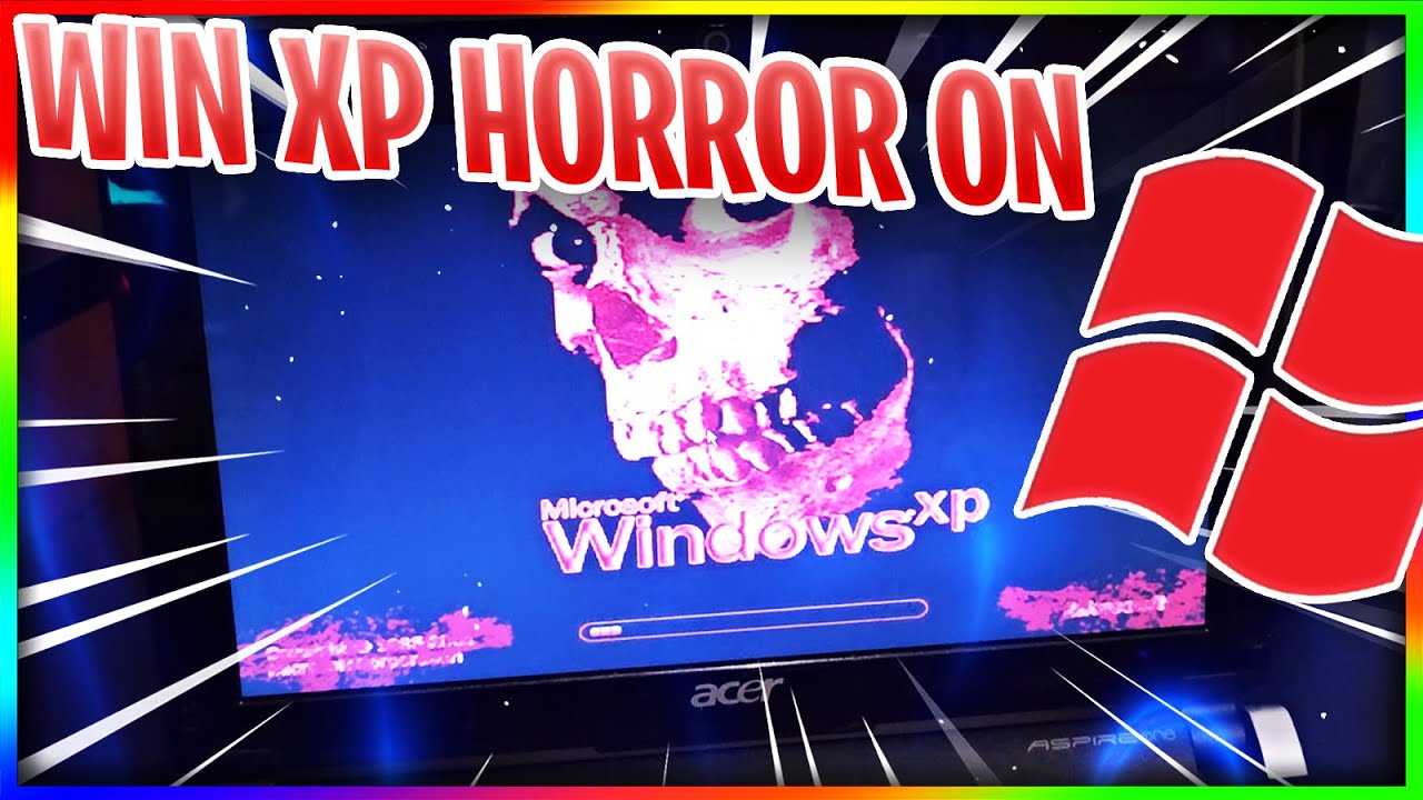 Running Windows XP Horror Virus ON A Real PC! | Malware Test