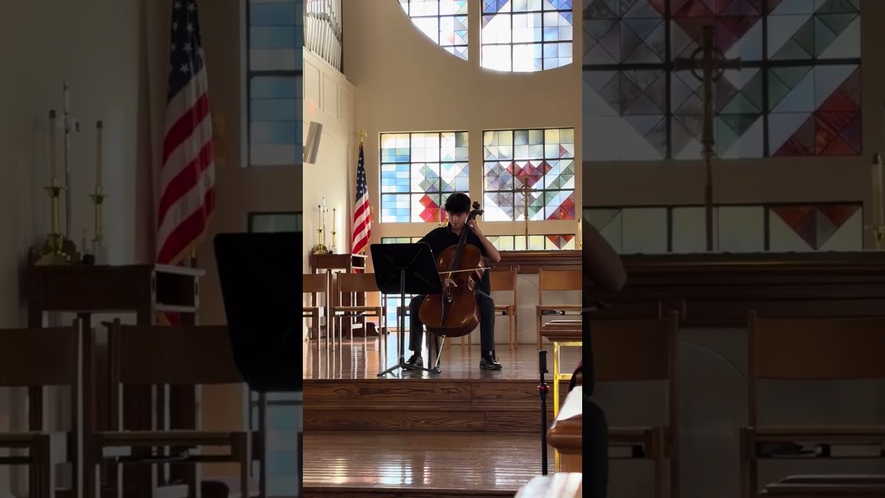 Alexander Frey - Cello Suite No. 3 in C Major, Prelude | 2026 Winter Music Competition
