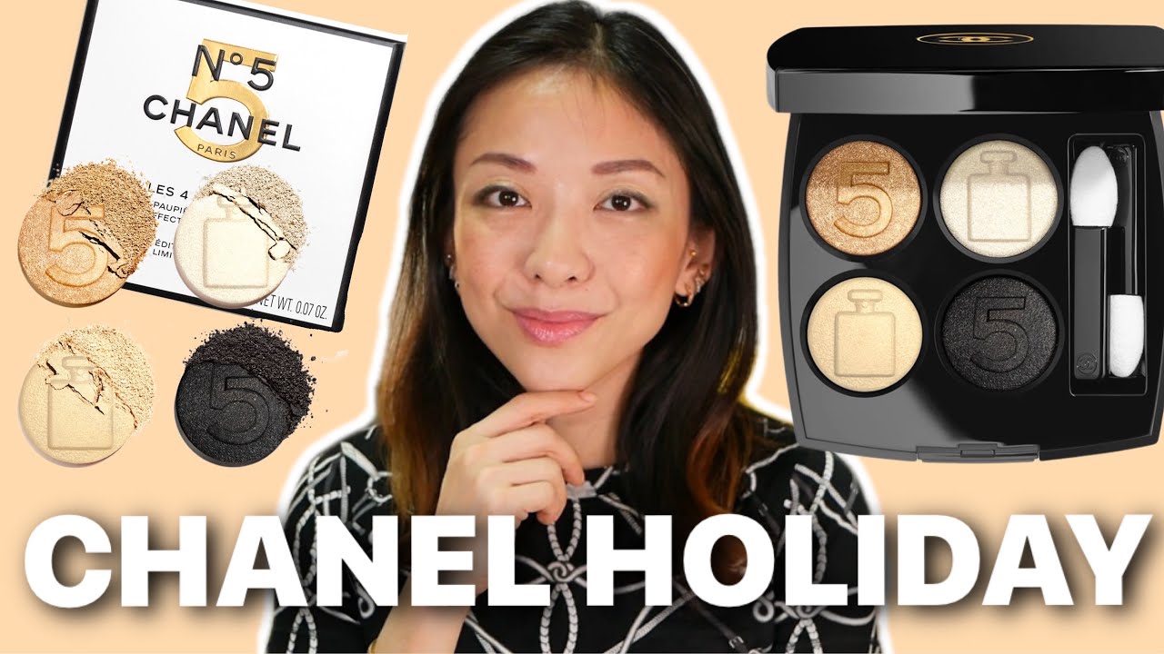 CHANEL LES 4 OMBRES N&deg;5 *NEW MAKEUP TRY-ON* | KAT L