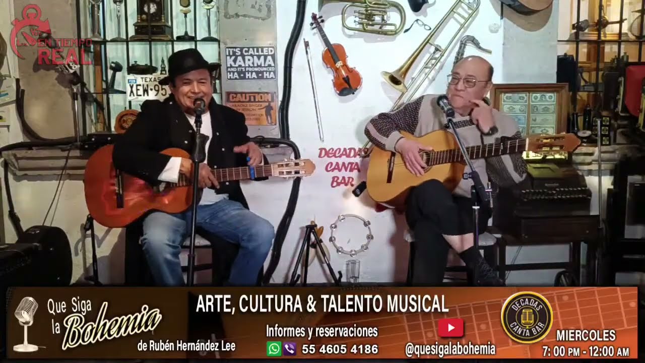 🎤 Que Siga La Bohemia – En Vivo desde Canta Bar Décadas 🎶