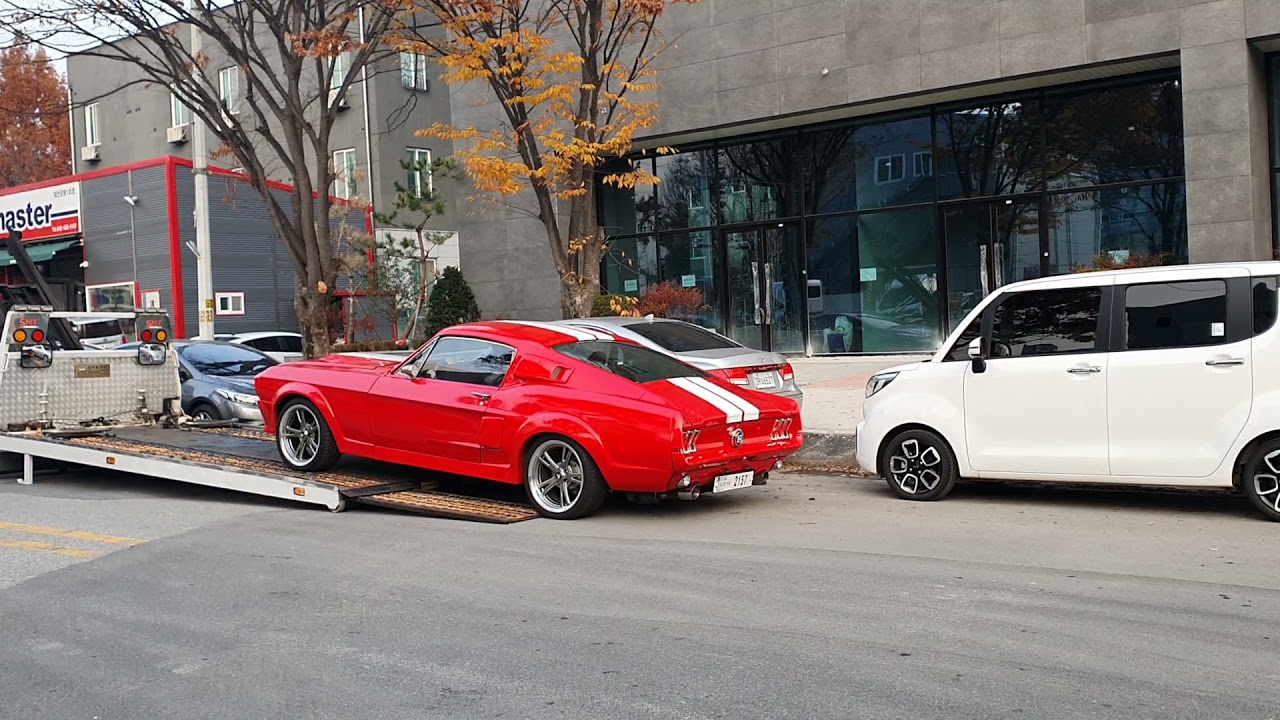 머스탱 클래식(?)  천둥 배기음