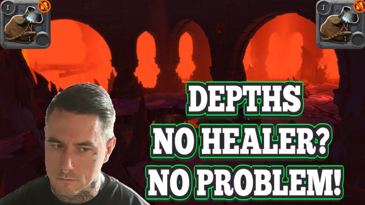 ALBION ONLINE DEPTHS NO HEALER NO PROBLEM