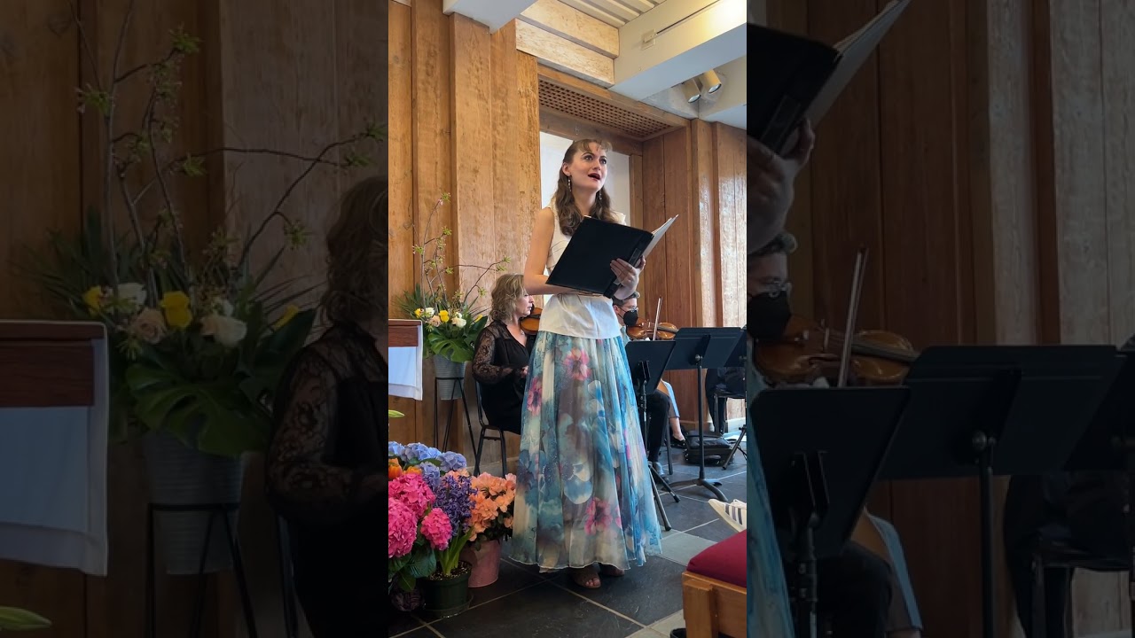 “Sei Lob und Preis”, “Alleluia” - Jauchzet Got in allen Landen BWV 51 - Melissa Perry