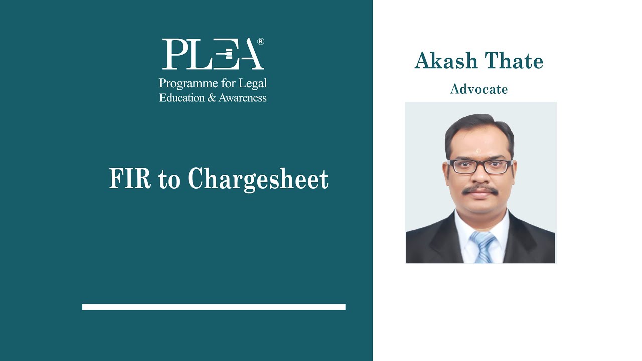 FIR to Chargesheet by Akash Thate