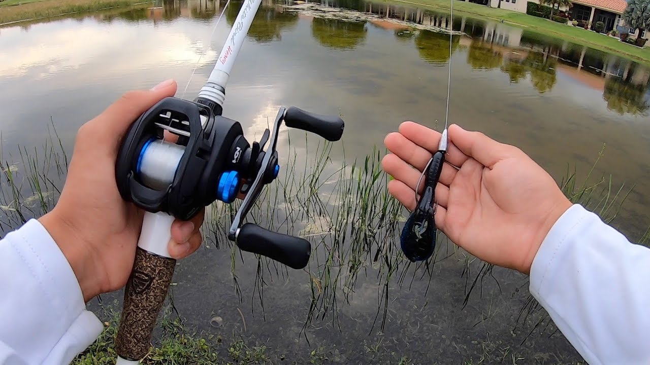 Впервые ловлю рыбу с катушкой Shimano SLX!!!