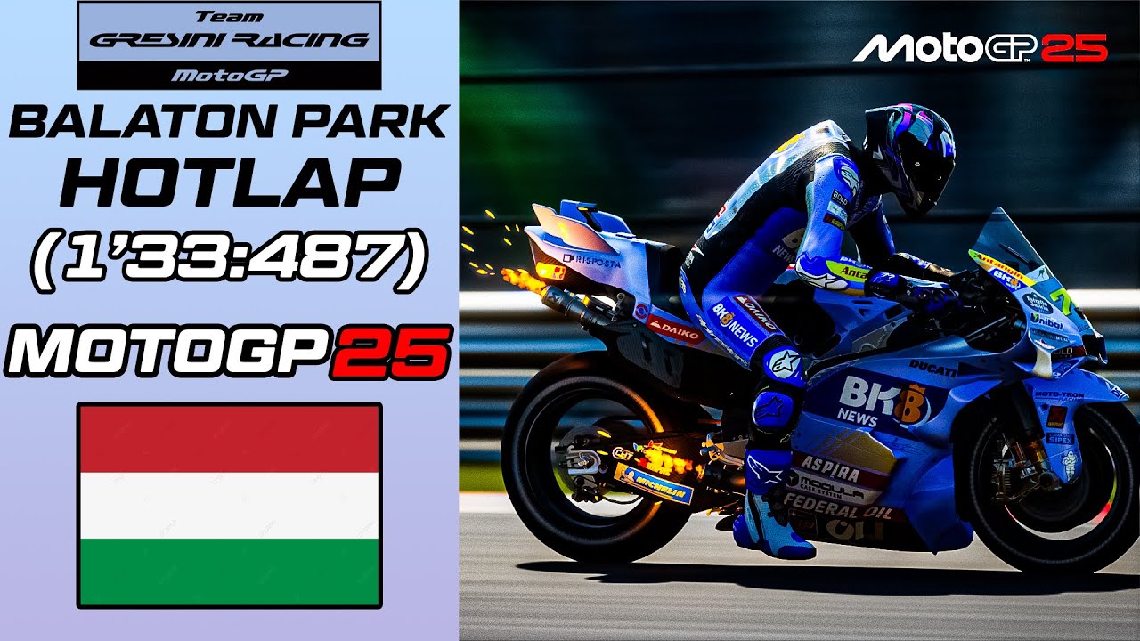 BALATON PARK HOTLAP - MOTOGP 25 - (1.33.4XX)