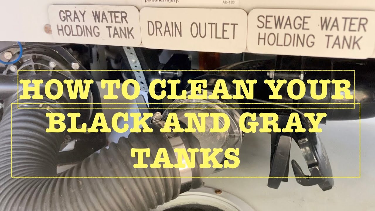 How To Clean Your Black and Gray Tanks, Ep: 88, (full time RV lifestyle, Dutch Star)