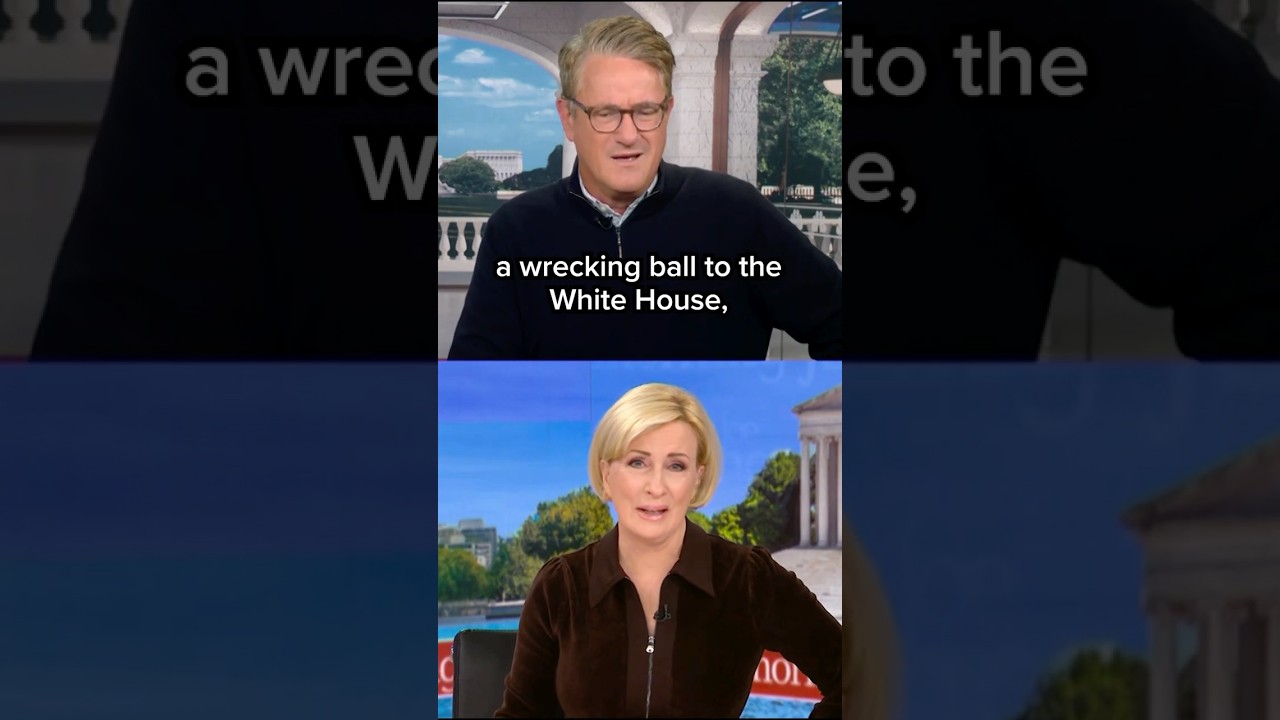 &ldquo;It&rsquo;s grotesque&rdquo;: Joe and Mika tear into Trump for &lsquo;taking a wrecking ball&rsquo; to the East Wing