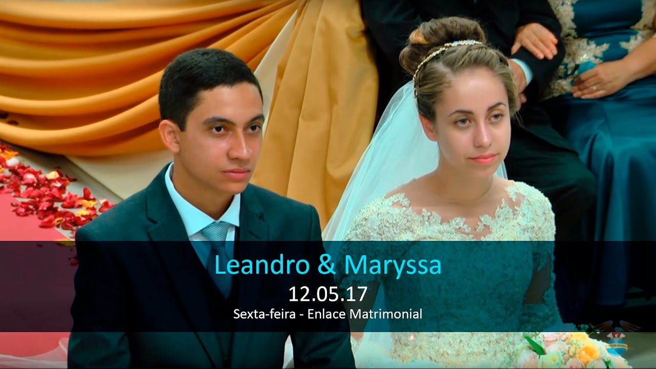12.05.2017 - Sexta-feira - Enlace Matrimonial: Maryssa e Leandro