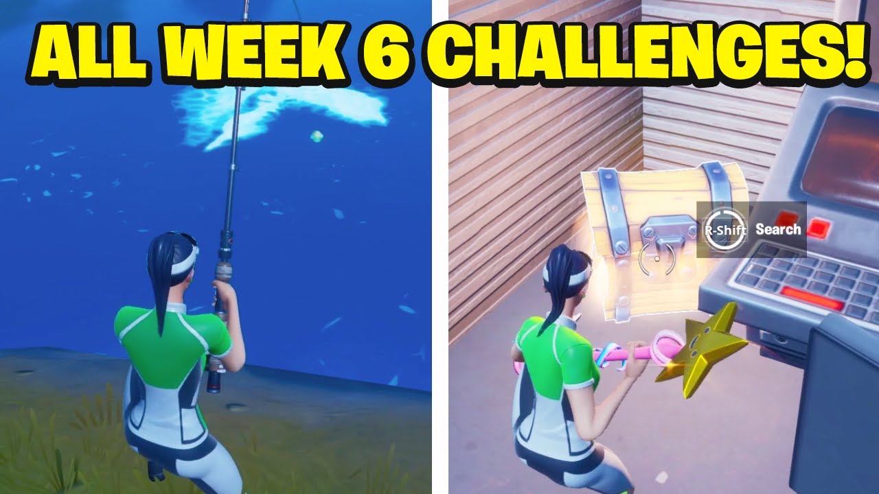 ALL Week 6 Challenges Guide! - Fortnite Chapter 2 Season 3