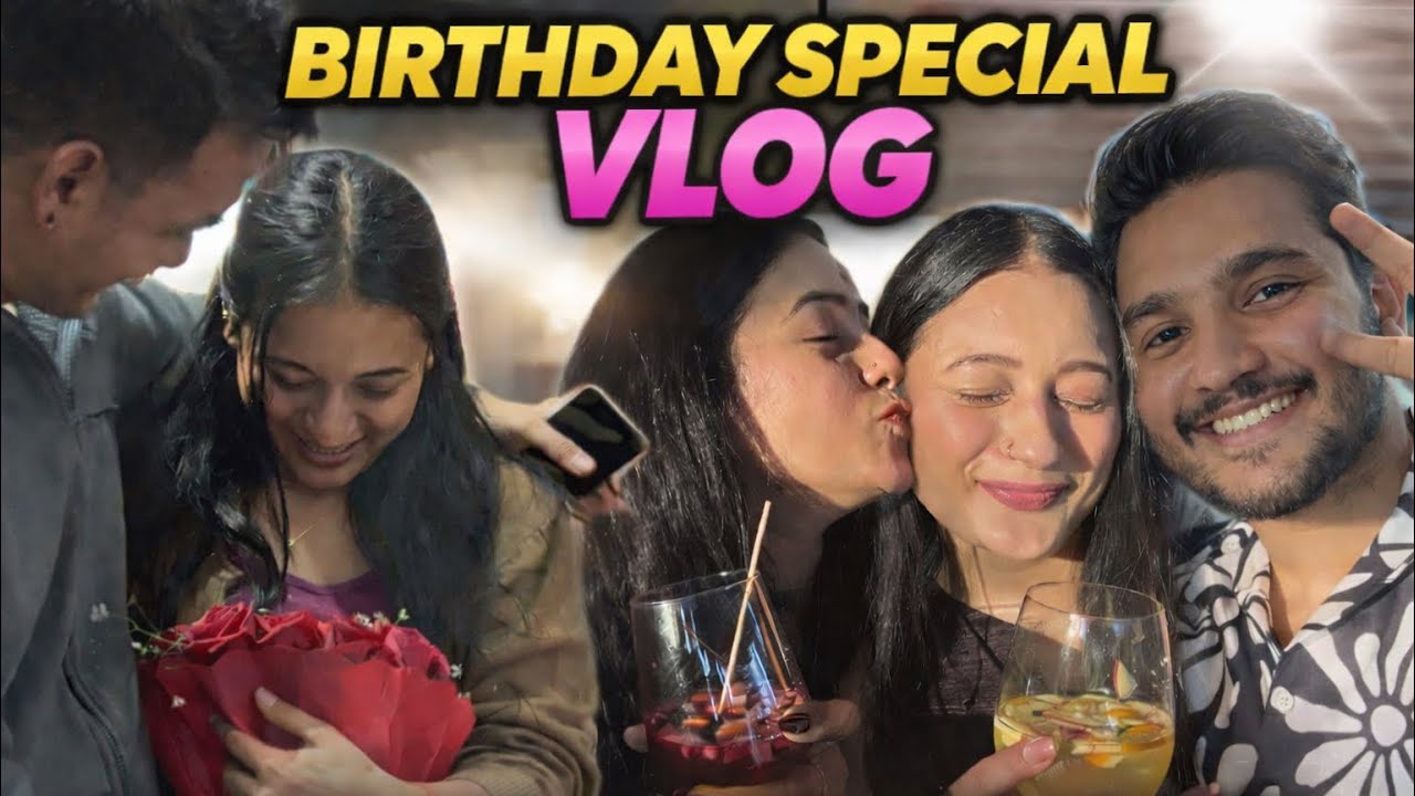 Day 38 Vlog🌸 | I Got 28 Gifts on My 28th Birthday 🎁| Prachi Pailu Vlog ♥️