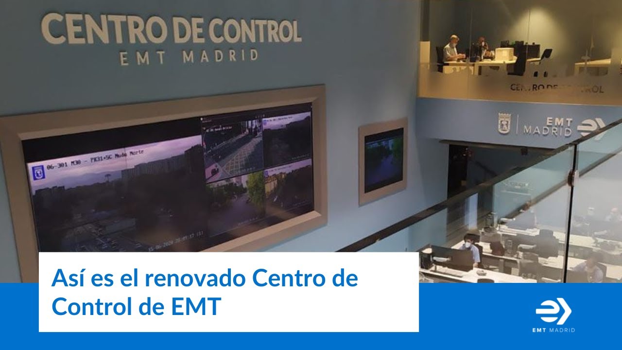 Así es el renovado Centro de Control de EMT