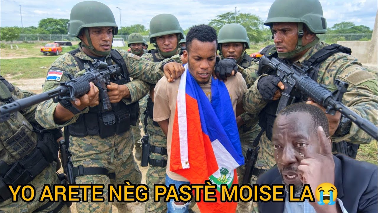 YO ARETE NÈG PASTÈ MOISE LA😭SA KI TAP GOUMEN POU LIBERASYON PASTÈ A😭DOMINIKEN SEZI😭