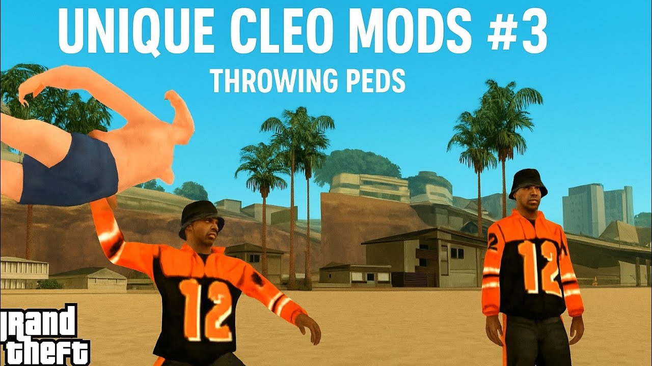 5 UNIQUE CLEO MODS #3 - GTA SA ANDROID