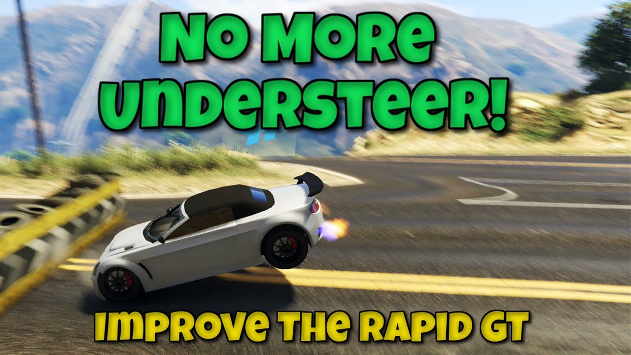 GTA 5 Tips #9 - How To Make The Rapid GT So Much Faster! (Improving The Handling) PS4