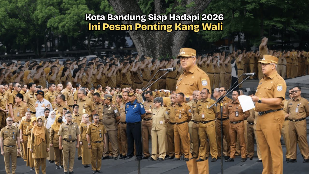 Kota Bandung Siap Hadapi 2026, Ini Pesan Penting Kang Wali