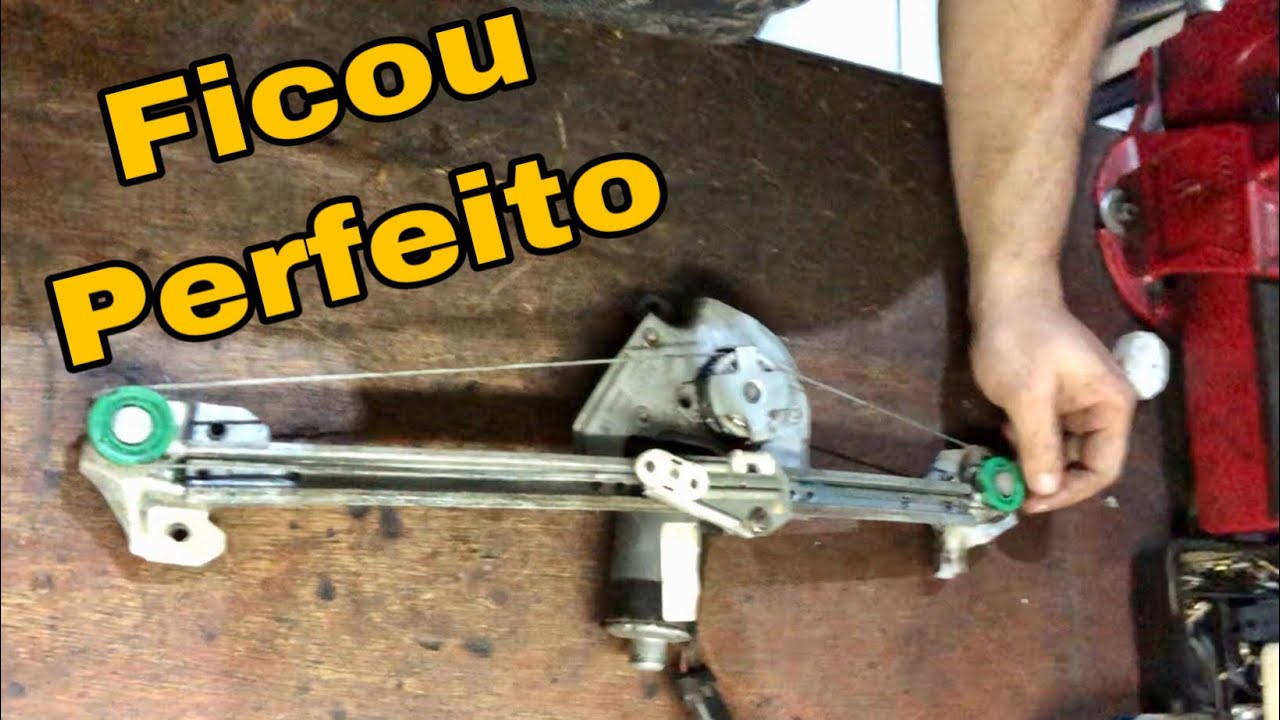 COMO TROCAR ou RECUPERAR o cabo de aço vidro elétrico do Astra | Super Film acessórios automotivos