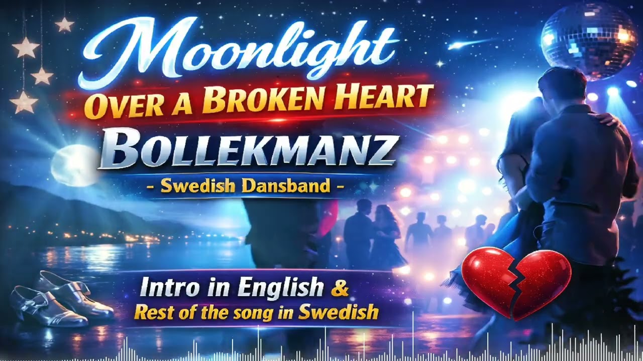 ❤️ Moonlight Over a Broken Heart – Swedish Dansband Night 💔✨