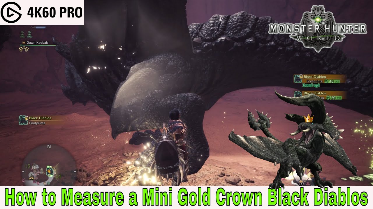 Monster Hunter: World &mdash; Как измерить миниатюру Gold Crown Black Diablos