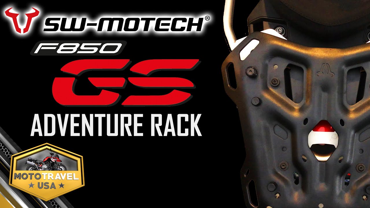 SW Motech Adventure Rack Install on F850GS | Monokey Top case Plate Install