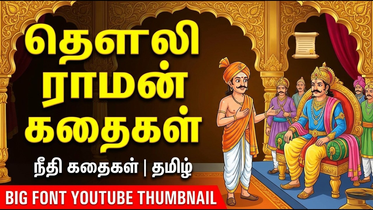 தெனாலி ராமன் கதைகள் | Tenali Raman Stories in Tamil | Moral Stories