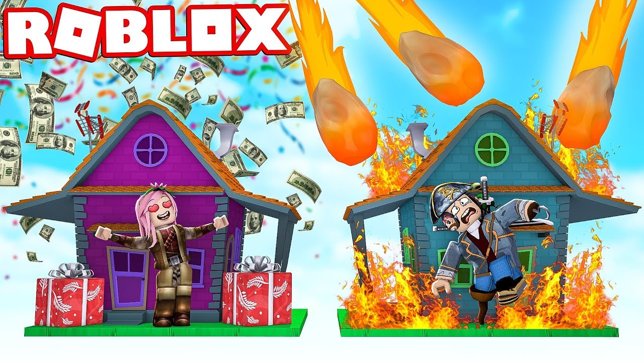 CASA DI STEF CONTRO CASA DI PHERE! - ROBLOX
