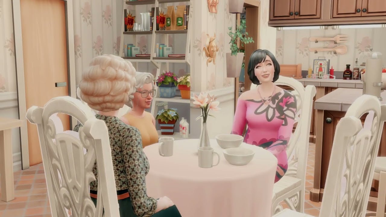 I Made The Golden Girls In Sims 4 (CAS)