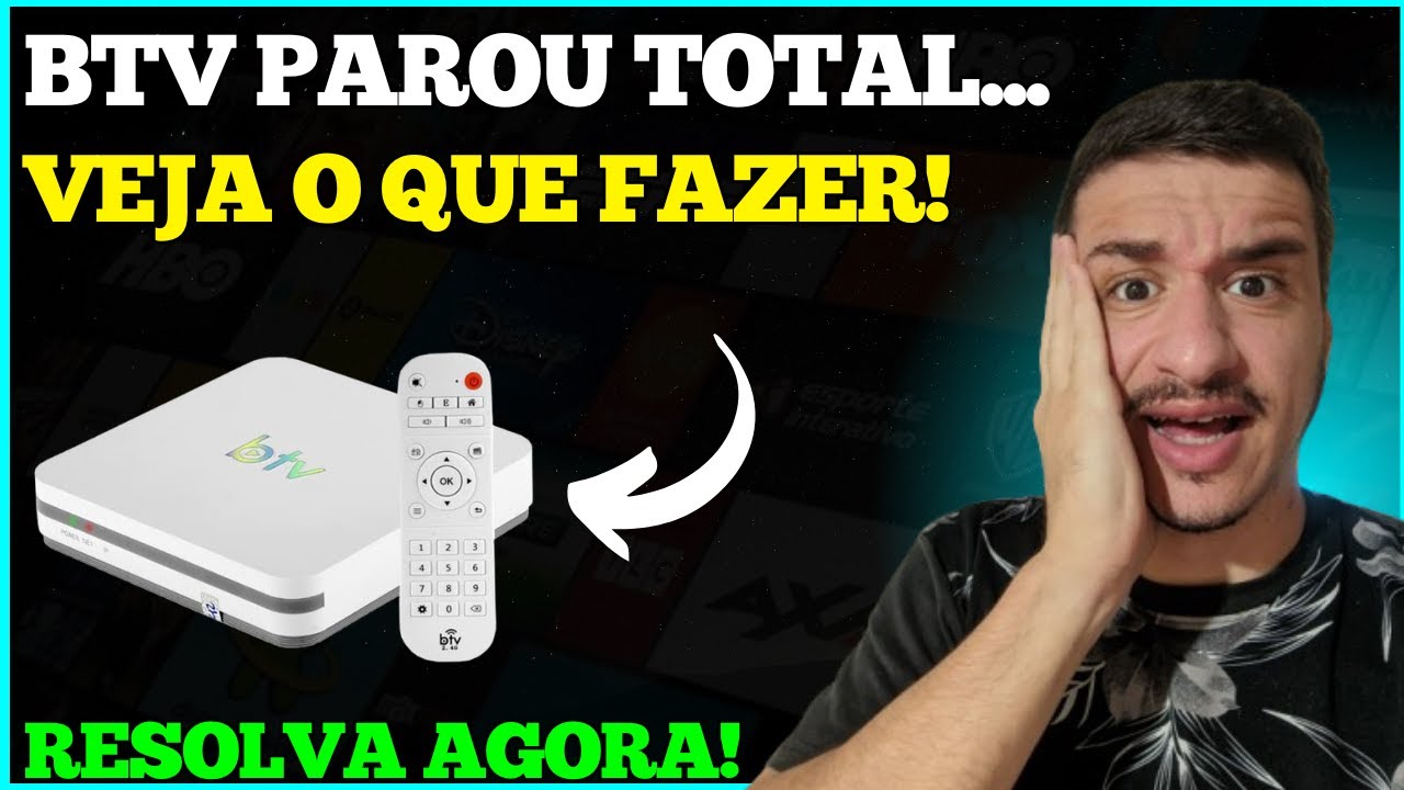 BTV PAROU DE FUNCIONAR: VEJA O QUE FAZER!  BTV 11 PAROU DE FUNCIONAR - BTV EXPRESS TRAVANDO