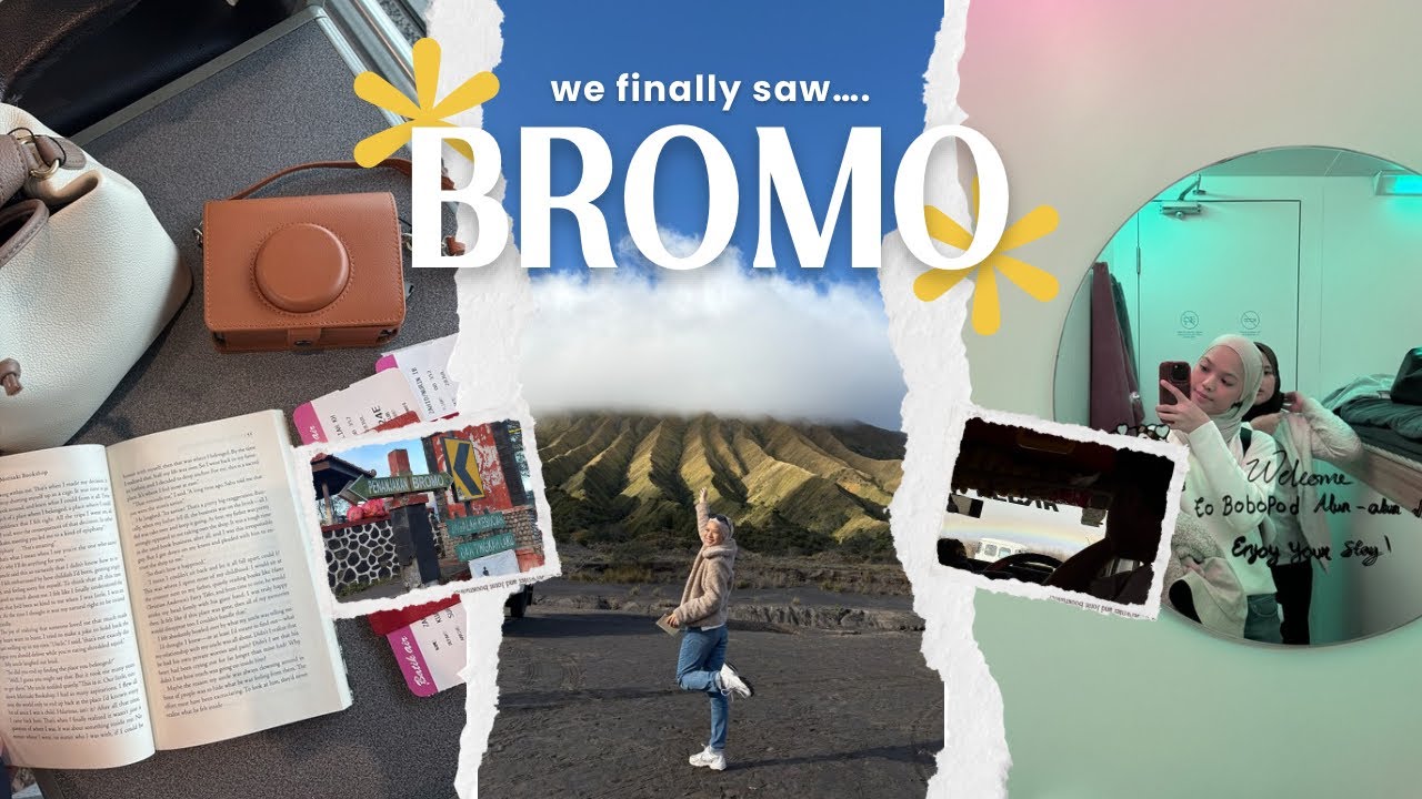 we finally saw Bromo ₍₍⚞(˶˃ ꒳ ˂˶)⚟⁾⁾