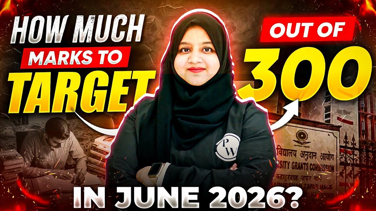 How Many Marks to Target in JUNE 2026? | UGC NET Preparation Strategy 2026 | UGC NET Paper 1