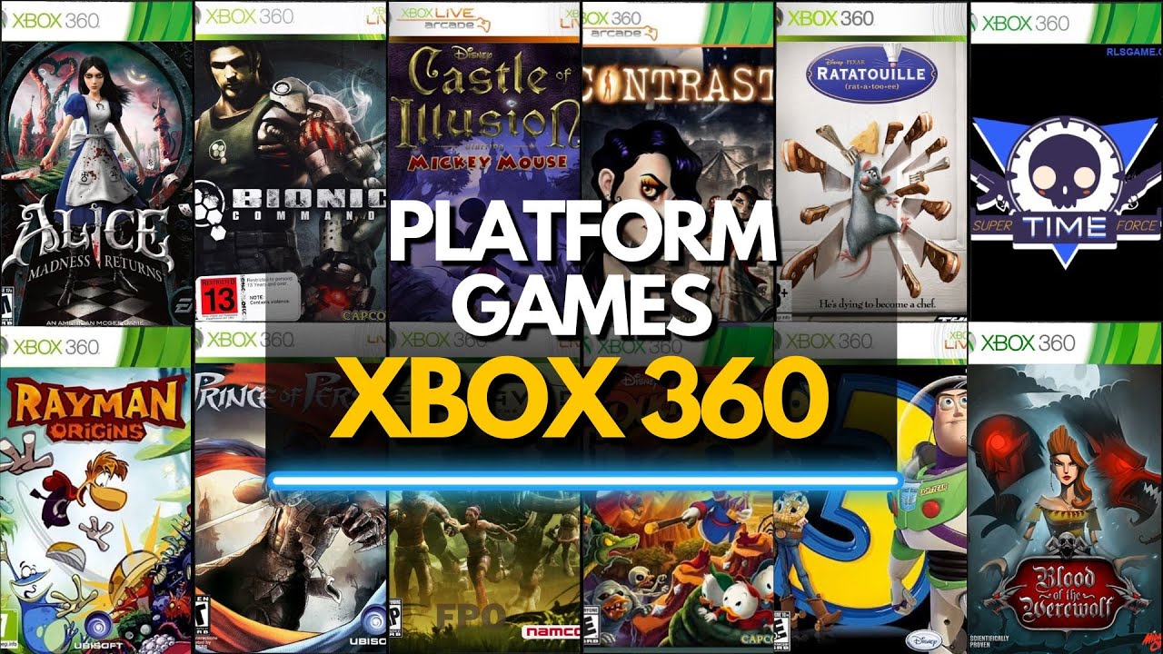 Top 45 Best Platform Games on Xbox 360 🕹️🎮