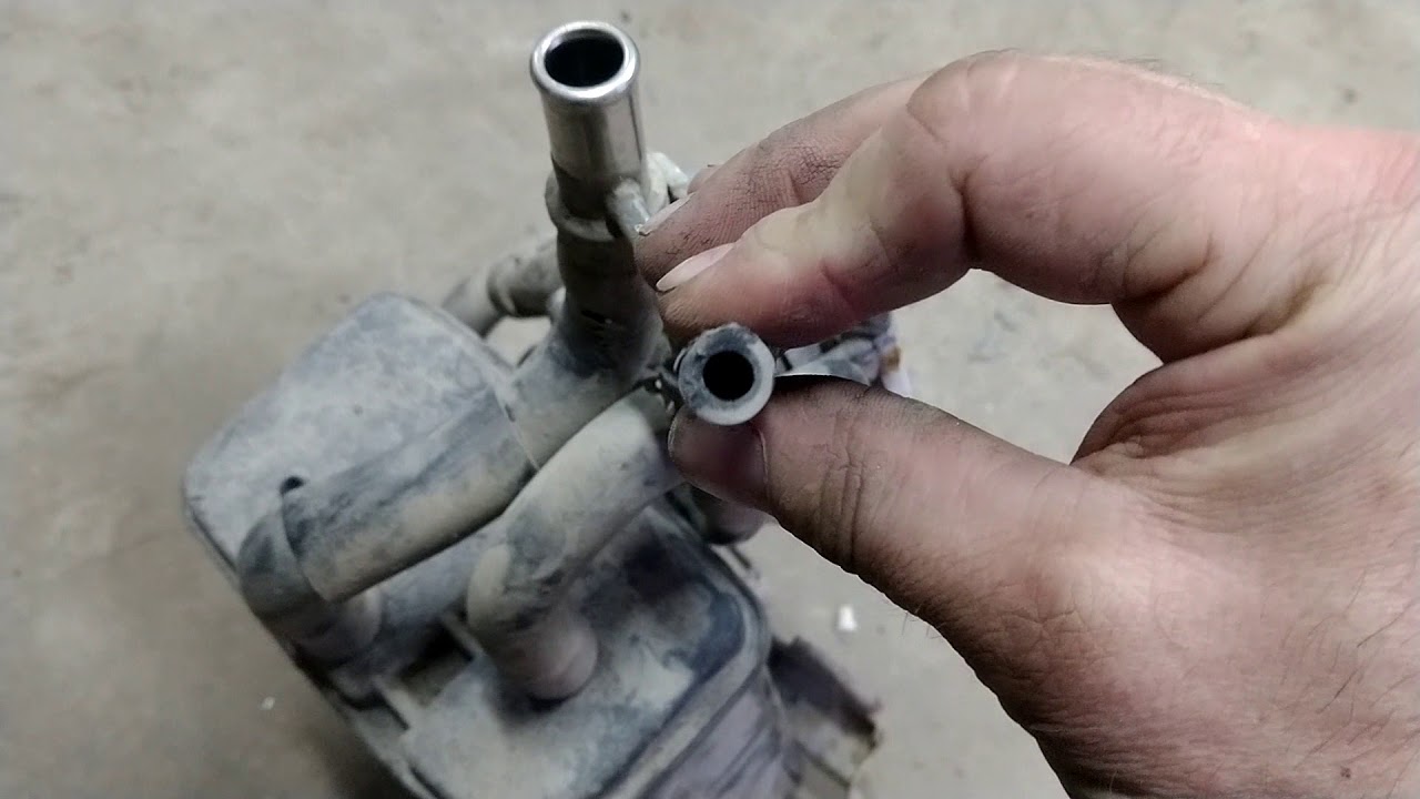 EVAP system removal on a 2004 Subaru STi rally car
