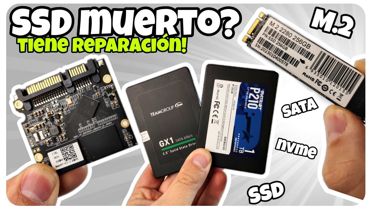 🔥Como REPARAR DISCO SSD M.2 NVME MUERTO!👈😱 Paso a paso bien explicado.