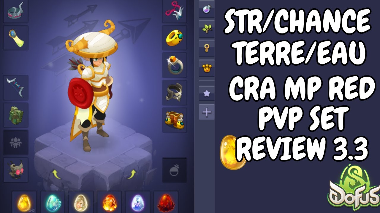 STR/EARTH LUCK/CRA LUCK | Обзор набора PvP | DOFUS 3.3 [DOFUS] [EN]
