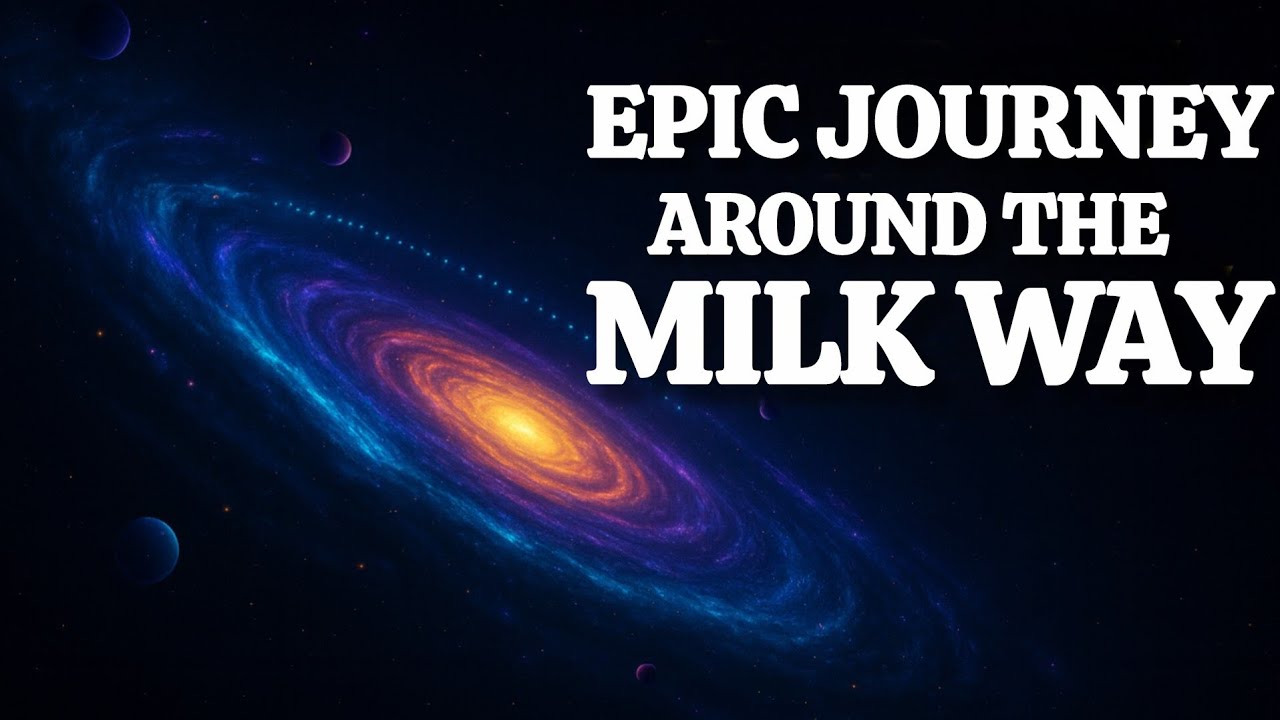 Epic Journey Around the Milky Way Galaxy: A Cinematic Expedition Beyond the Solar System (हिंदी में)