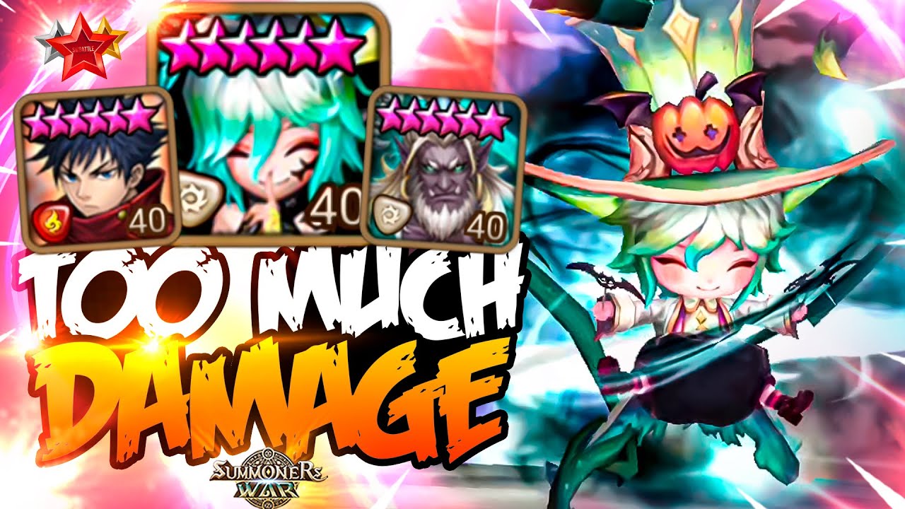 Он УДАЛЯЕТ ВРАГОВ ОДНИМ УДАРОМ SHUN - Summoners War