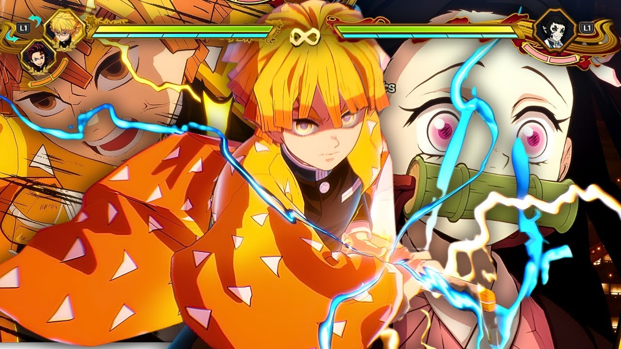 TODAS AS INTERAÇÕES SECRETAS DO ZENITSU CASTELO INFINITO (DLC) NO NOVO JOGO DE DEMON SLAYER!