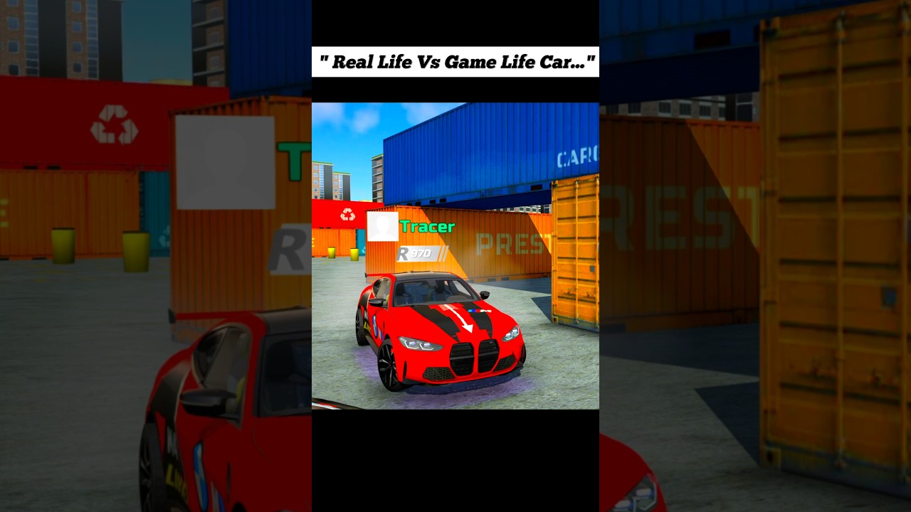 Real Life Vs Game Life💀🤯CarSimulator2 #nobatidao #bmw #shorts #carsimulator #trollface #car#reallife