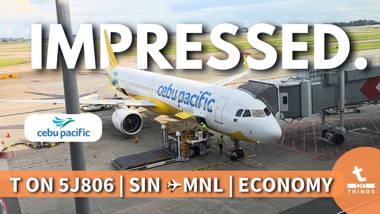Хорошо, Cebu Pacific&hellip; Я ОФИЦИАЛЬНО впечатлён | The HONEST T Часть 2. Сингапур &mdash; Манила 5J 806