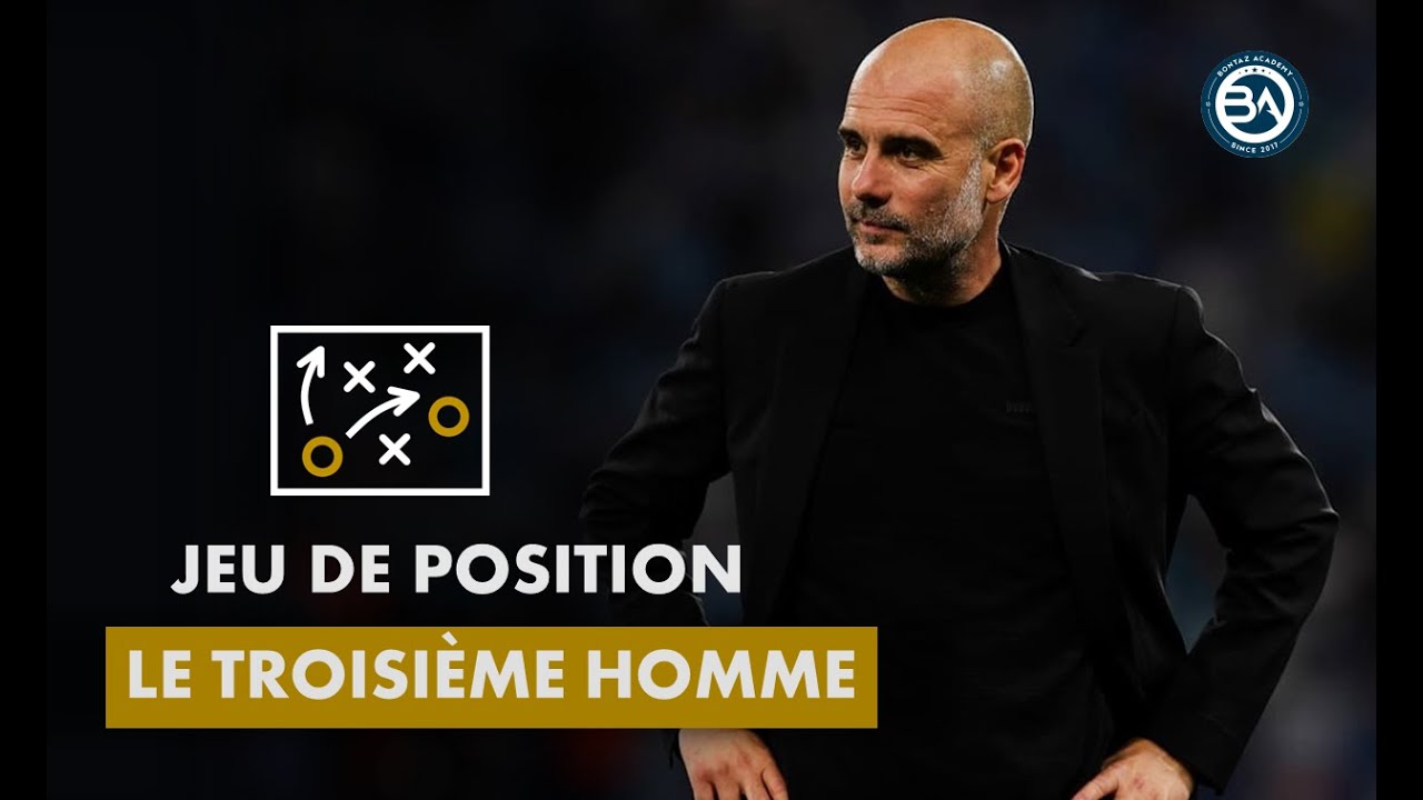 LE TROISIEME HOMME AVEC GUARDIOLA - JEU DE POSITION | TACTIQUE