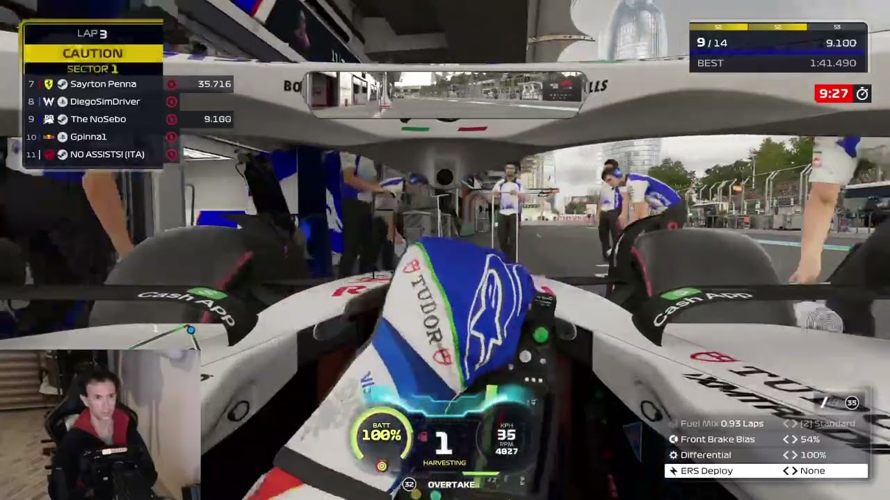 COCKPIT REAL RACING League - S6 – E1 - R17 – BAKU GP(50%-DRY) - F1 25 (in the COCKPIT + NO ASSIS