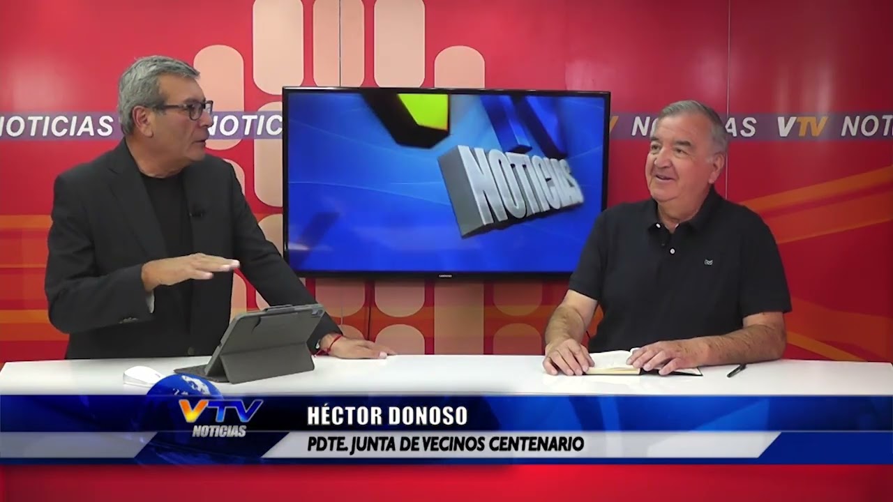 Entrevista VTV Héctor Donoso - Pdte. Junta de Vecinos Centenario
