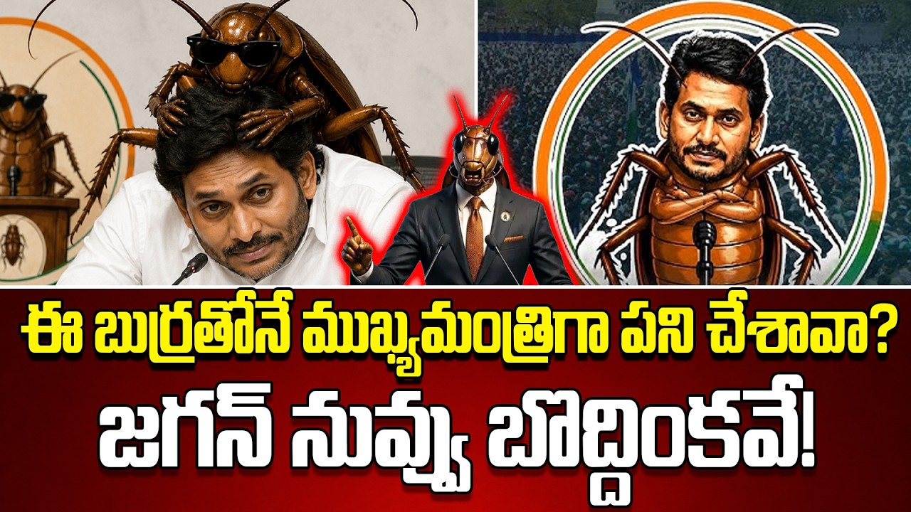 TDP Leader Next Level Counter To Jagan Coackroach Dailoug | TDP VS YSRCP | Cine Public TV