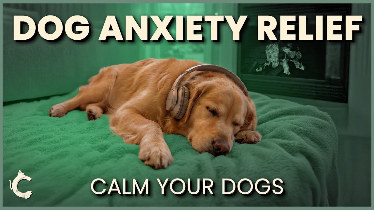 Dog Anxiety Relief Music 🐾 Calming Sounds for Stress, Barking & Separation | Calm Tail