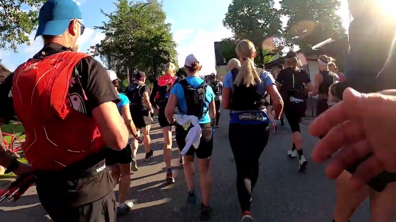24Km+600hm beim Zugspitz Ultratrail 2022 (Basetrail)