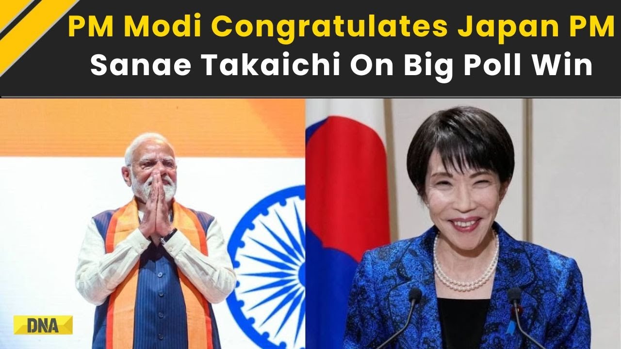 PM Modi News: PM Modi Congratulates Sanae Takaichi On Election Win | India Japan News