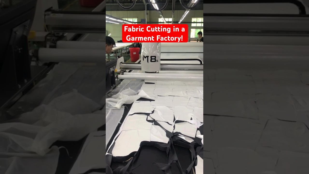 8cm Fabric Layers Cut in 5 Seconds &ndash; Automated Cutting Machine in Action!