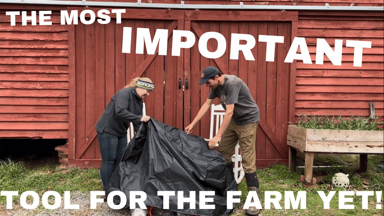 Setting up our Portable Sheep Milker