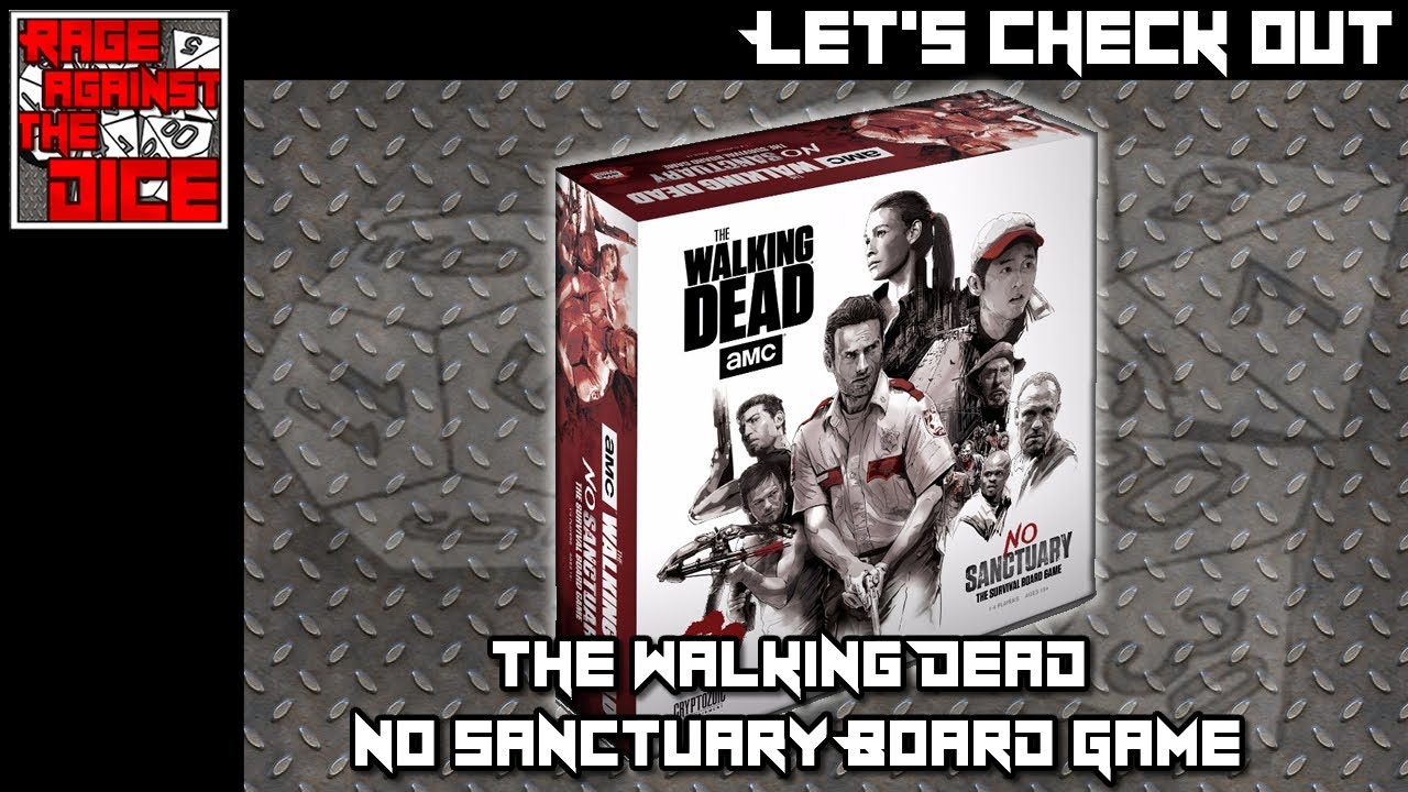 The Walking Dead No Sanctuary Board Game Unboxing