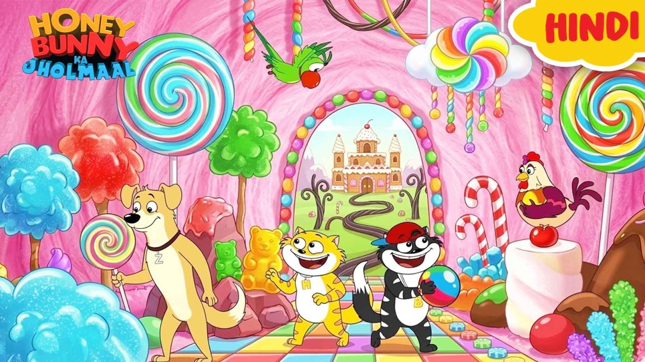 Honey Bunny पहुँचे Candy World में | Gags In Hindi | Funny Cartoon